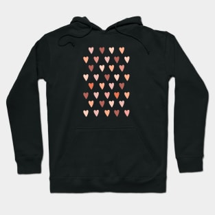 Heart pattern skin tone 2 Hoodie